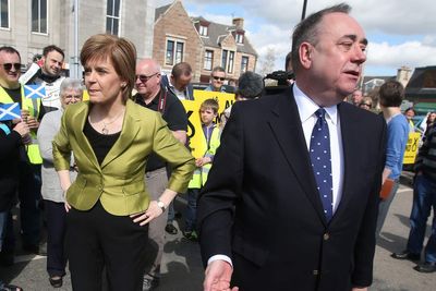 Alex Salmond says ‘never say never’ about reconciliation with Nicola Sturgeon