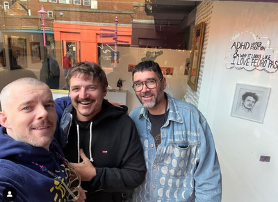 Pedro Pascal turns up to Pedro Pascal-themed art exhibition in Margate
