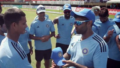 'It's my pleasure to give a cap to a Test player': Suryakumar Yadav to T20I debutant Yashasvi Jaiswal