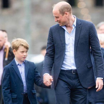 There's a sweet and important reason why Prince George holds William's hand in public