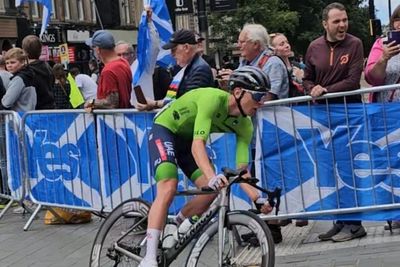 'I had to hide it': Yes flag BANNED from cycling championship fan zone