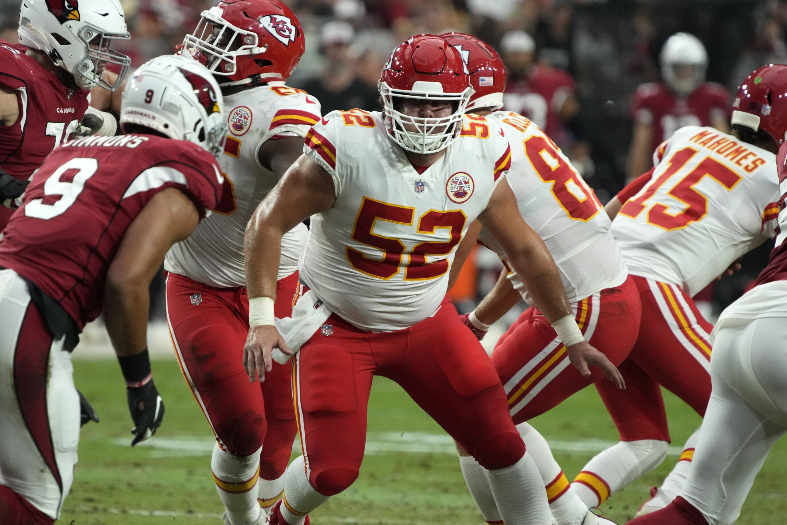 Creed Humphrey hints at extra grit, cohesion brewing along Chiefs'  offensive line