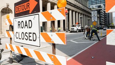 Canal Street closes outside Union Station for 18 months of construction