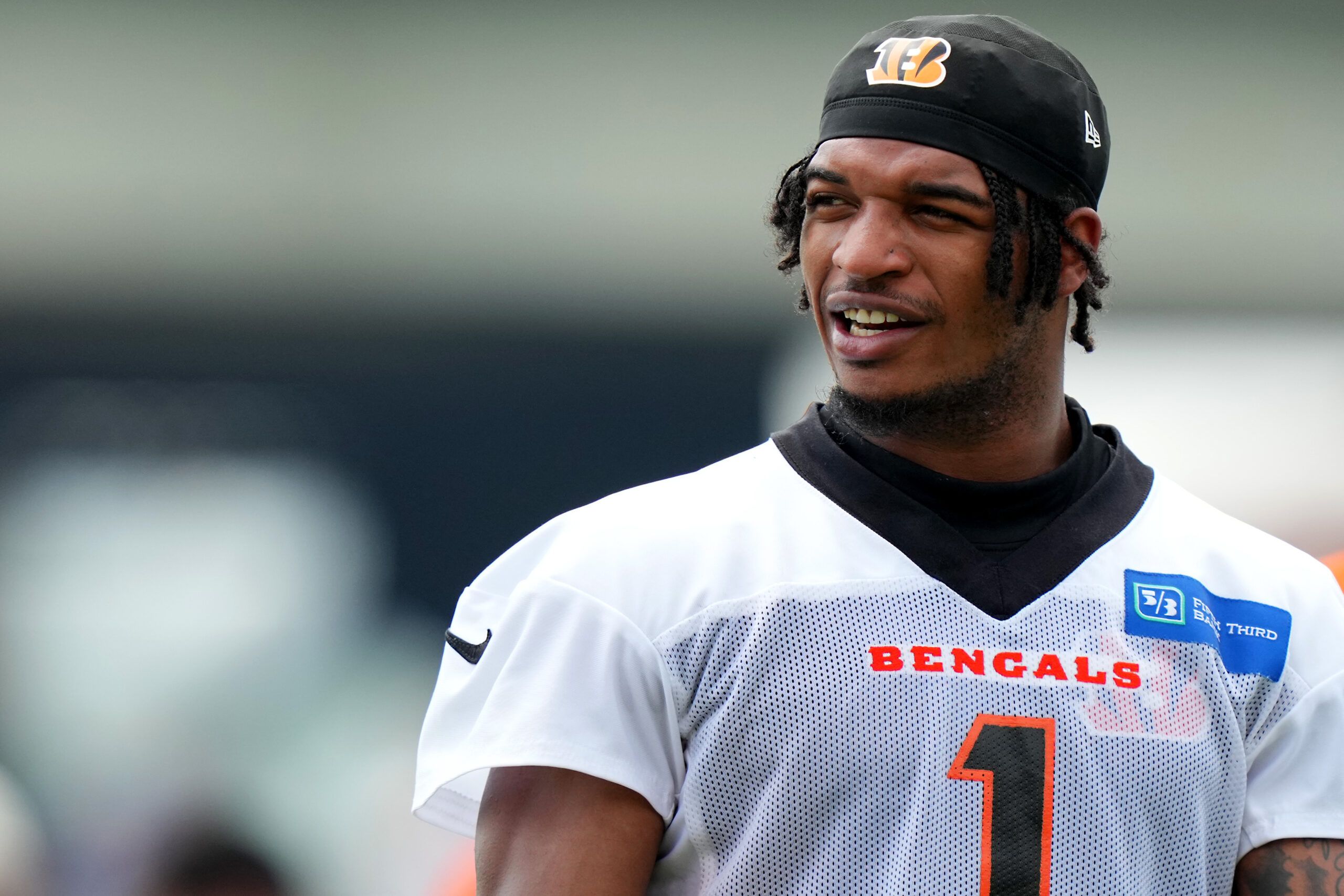 Ja'Marr Chase and Tee Higgins on Joe Burrow's Return to Bengals Practice 