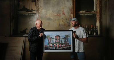 Mitch Revs artwork lives again after Burwood Inn fire