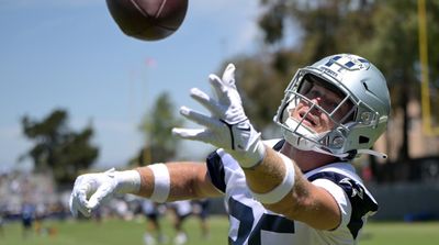 Cowboys WR Makes Dynamic Catch But Suffers Concussion in Practice