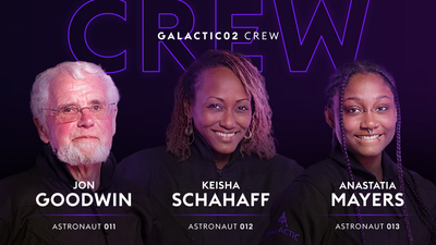 Meet the crew of Virgin Galactic's 2nd commercial spaceflight