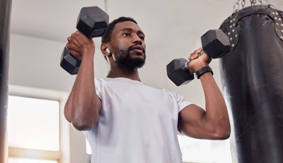 All you need is 30 minutes and two dumbbells to strengthen your upper-body and boost your mobility