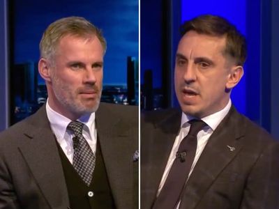 Gary Neville and Jamie Carragher highlight what could stop Man City winning Premier League title