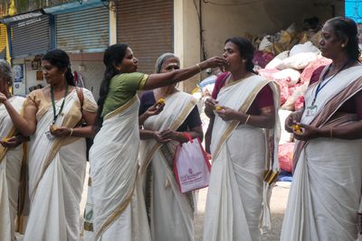 India female sanitation workers overjoyed after $1.2m lottery win