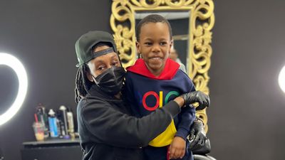 A boy on the autism spectrum struggled with a haircut. His barber saved the day
