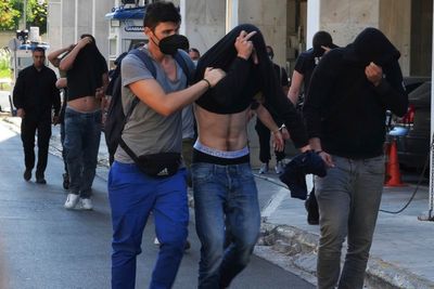 Greek police arrest five Croatians allegedly involved in deadly soccer violence