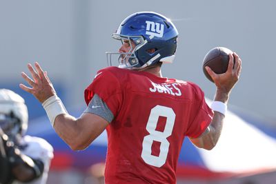 Giants’ Daniel Jones remains confident after shaky joint practice