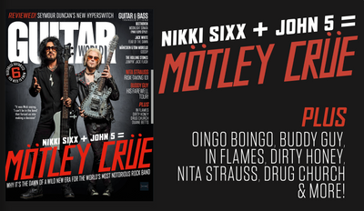 Nikki Sixx, John 5 and the ongoing Mötley Crüe brouhaha – only in the new Guitar World