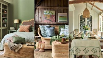 3 ways I style with natural materials in a home – and how it can create a restful mood