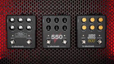 TC Electronic already has three more Ampworx preamp pedals ready: and they're based on the JCM800, 5150 and Dual Rectifier
