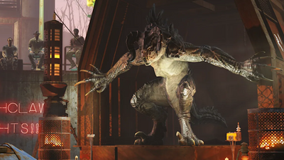 The artist behind Fallout 3's Deathclaw is both awed and terrified by the 'sheer tonnage of Deathclaw porn out there'