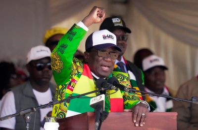 Zimbabwe's president tells supporters they will go to heaven if they vote for his party this month