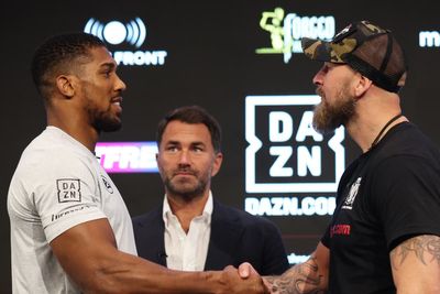 ‘We need to get it at the root’: Anthony Joshua and Robert Helenius on boxing’s doping ‘problem’