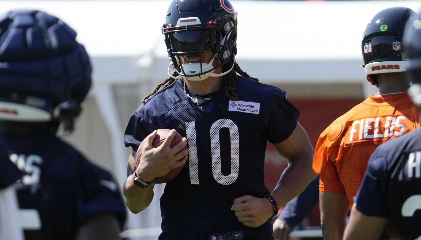 Bears WR Chase Claypool a 'hothead' in intense practice - Chicago