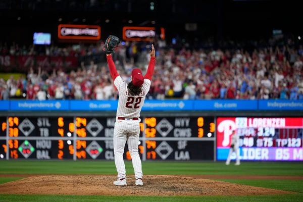 Phillies Weston Wilson's HR in first MLB at-bat leaves dad in tears