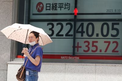 Stock market today: Asian shares are mixed as markets brace for the US inflation report