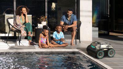 Stop manually cleaning your pool and use this cordless robotic pool cleaner instead