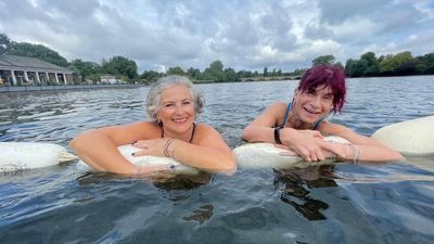 How we met: ‘You have interesting conversations when you’re half-naked and cold!’