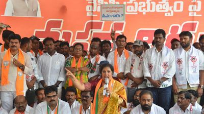 Purandeswari castigates YSRCP government for starving panchayat raj bodies of funds in Andhra Pradesh