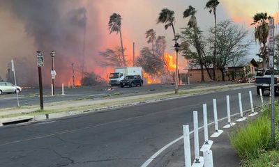 ‘It looks like a war zone’: Lahaina residents tell of wildfire ‘nightmare’