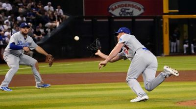 Dodgers Reliever Proves Pitchers Are Athletes Too With Incredible Diving Catch, Double Play