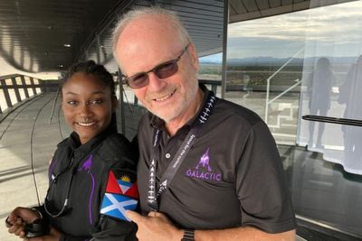Scottish university student heads into space on first  tourism flight