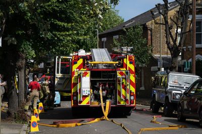 Explosion damages house in south-west London