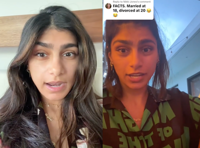 Mia Khalifa responds to backlash after encouraging women to leave unhappy marriages