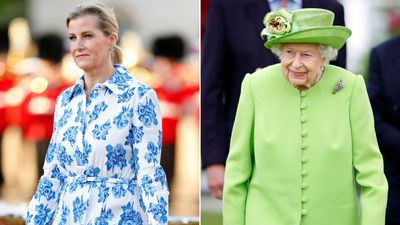 Duchess Sophie’s confident choice was once mirrored by Queen Elizabeth as they sent a message of royal power and renewal