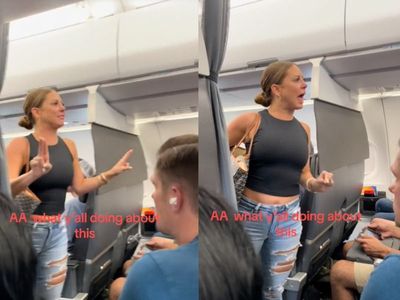 Woman says her life was ‘blown up’ by viral plane rant where she called passenger ‘not real’