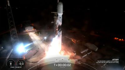 SpaceX launches 22 Starlink satellites, lands rocket on ship at sea