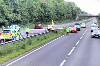 Light aircraft forced to make emergency landing on A40 causing rush hour chaos