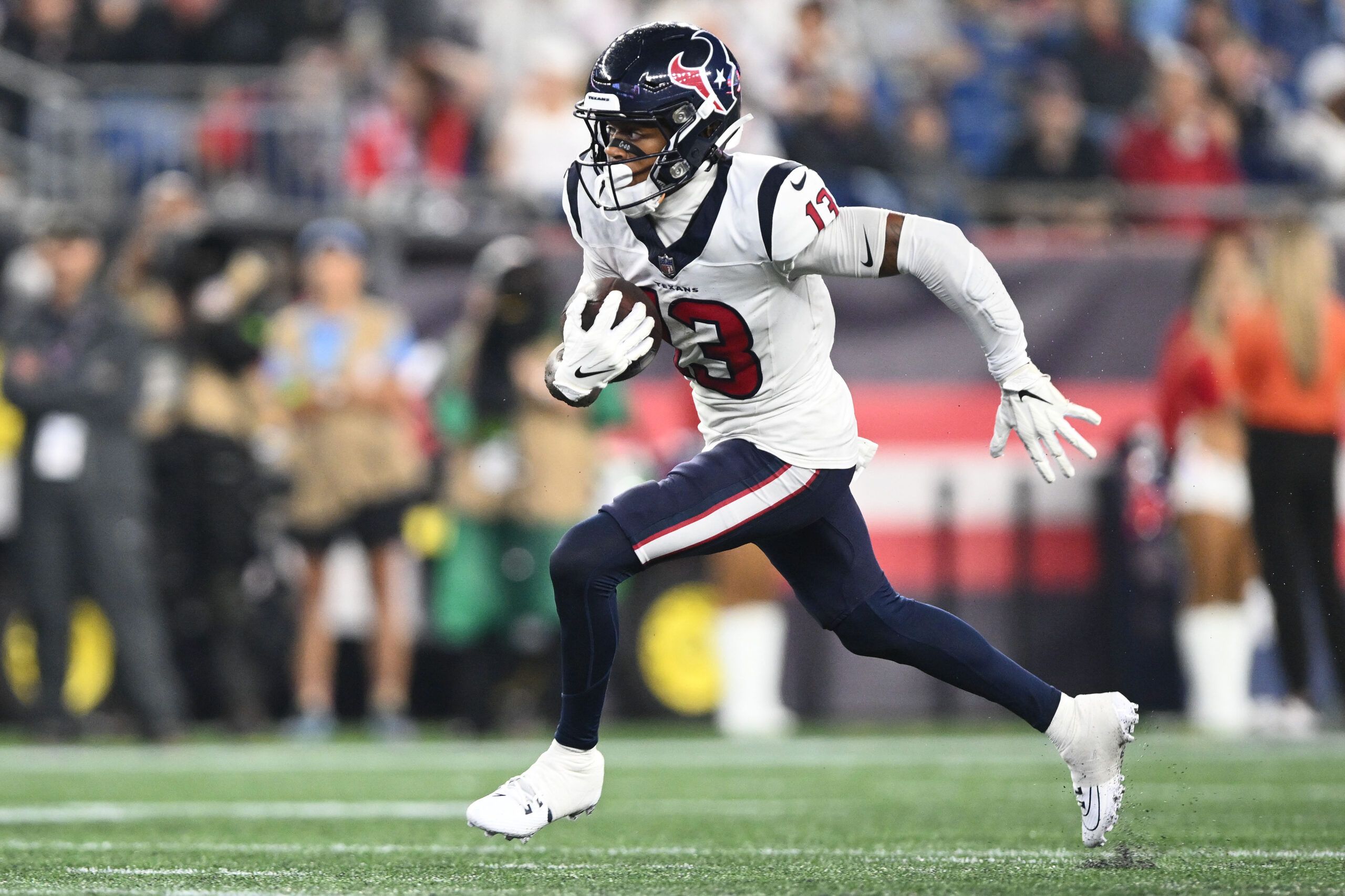 Texans Rookie WR Tank Dell Shines In NFL Debut