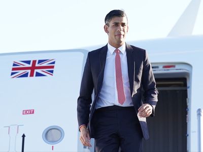 Rishi Sunak takes taxpayer-funded flight inside UK every eight days