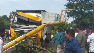 Four, including two college students, killed after lorry runs amok on GST Road near Chennai