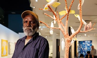 Natsiaa 2023: Keith Wikmunea wins $100,000 art award for ‘exemplary’ and joyful sculpture