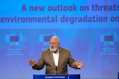 EU climate chief Frans Timmermans is set to lead the center-left bloc into Dutch general elections