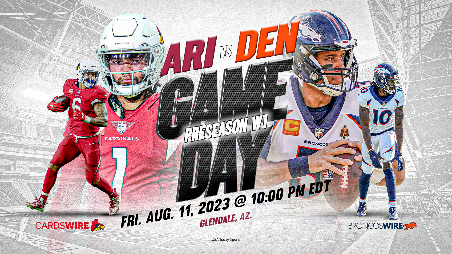 Cardinals vs. Cowboys: How to watch, listen to Arizona's preseason