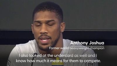 Anthony Joshua exclusive: I cannot afford any complacency in Robert Helenius clash