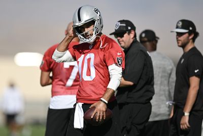 Jimmy Garoppolo’s ‘cool, calm’ attitude in practice vs. 49ers a great sign for Raiders in 2023