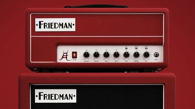 Friedman and Jake E Lee roll out the red Tolex for a fire-breathing new signature amp that balances ‘70s Plexi tones with ‘80s aggression “and a little more scream”