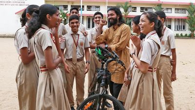 Jesuit priest to pedal to schools across Kerala against drug abuse