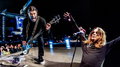 “Ozzy Osbourne gets in my face and we're doing this dance. Sometimes Kirk and I do it during For Whom the Bell Tolls”: Metallica bassist Robert Trujillo explains the origin of his iconic crab walk