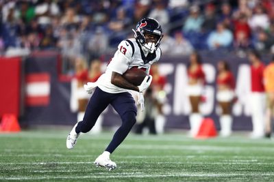 Texans WR Tank Dell provided glimpse against the Patriots
